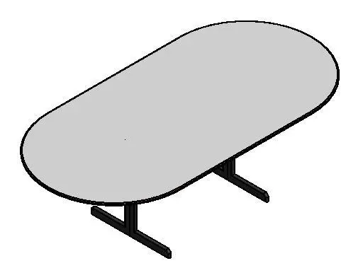 Conference Table — preview 1, by CAPALOMINO44 (RevitCity, CC0)
