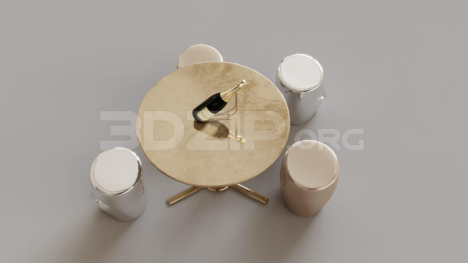 Tea Table And Chair
