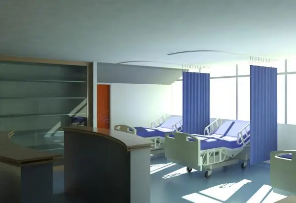 Hospital curtain