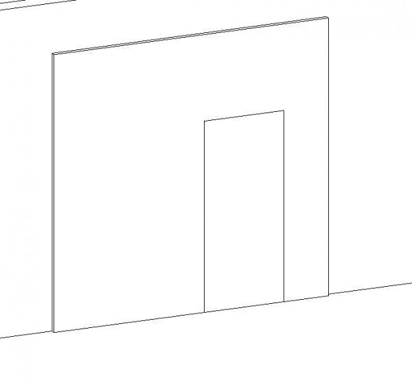 Industrial Sliding Door With Insert Door