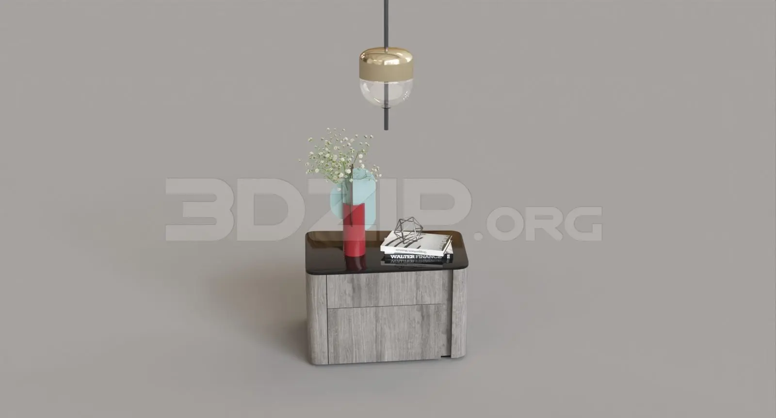 Bedside Table — preview 1 (3dzip, CC0)