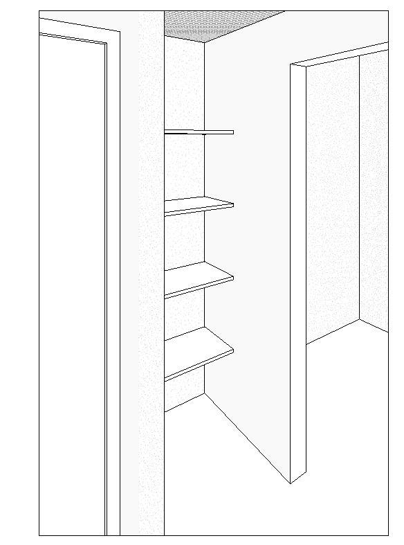Shelving_Open shelf_4 shelf unit