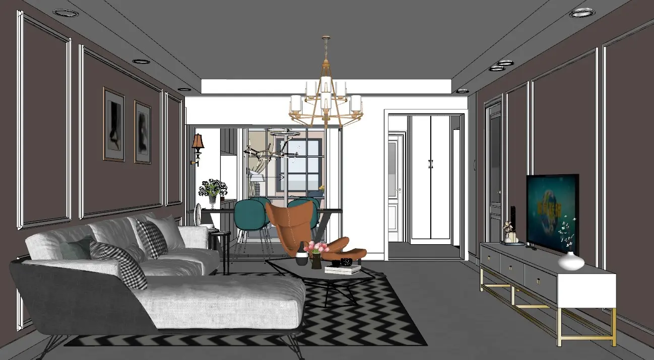 Interior Living room