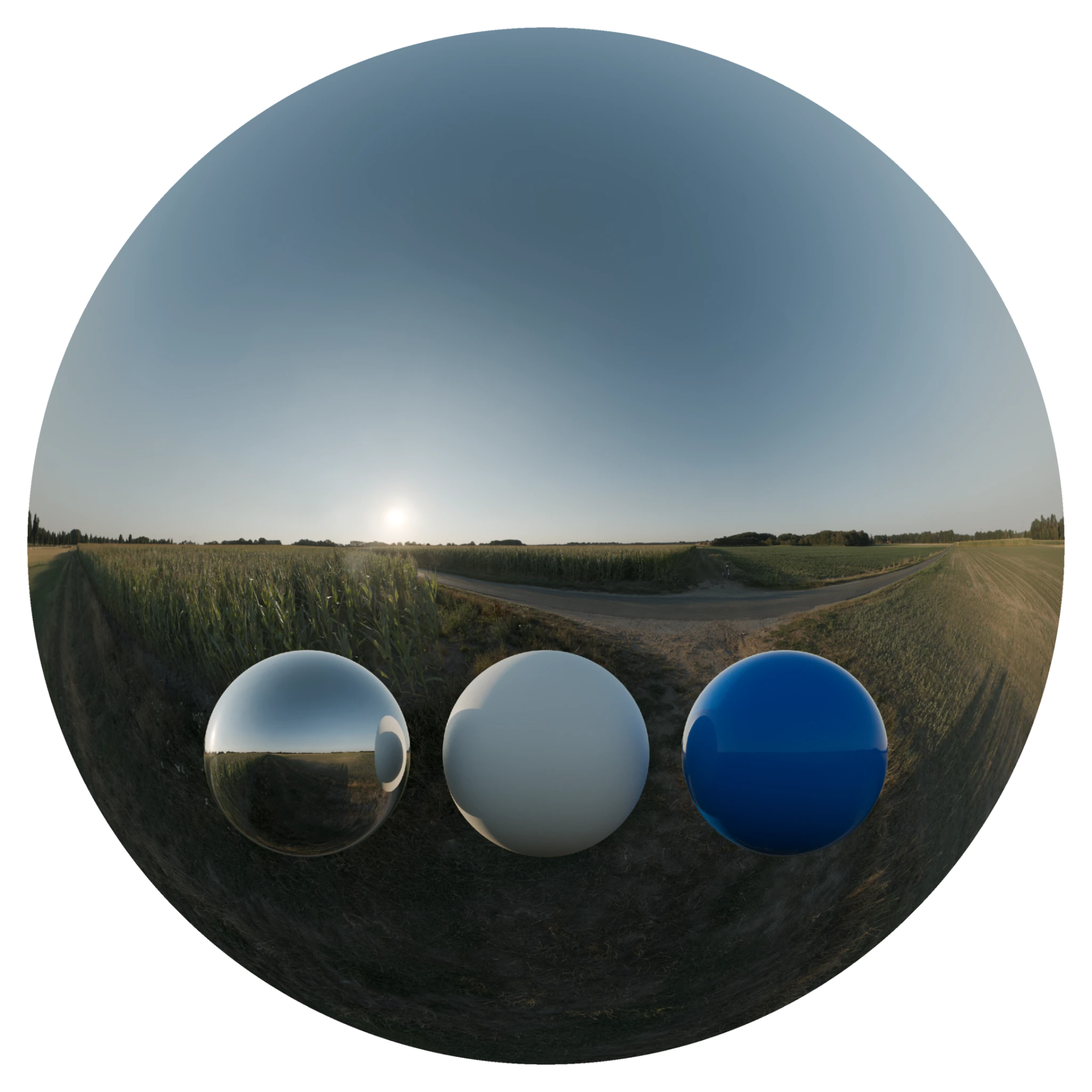 Evening Sky HDRI 013 A