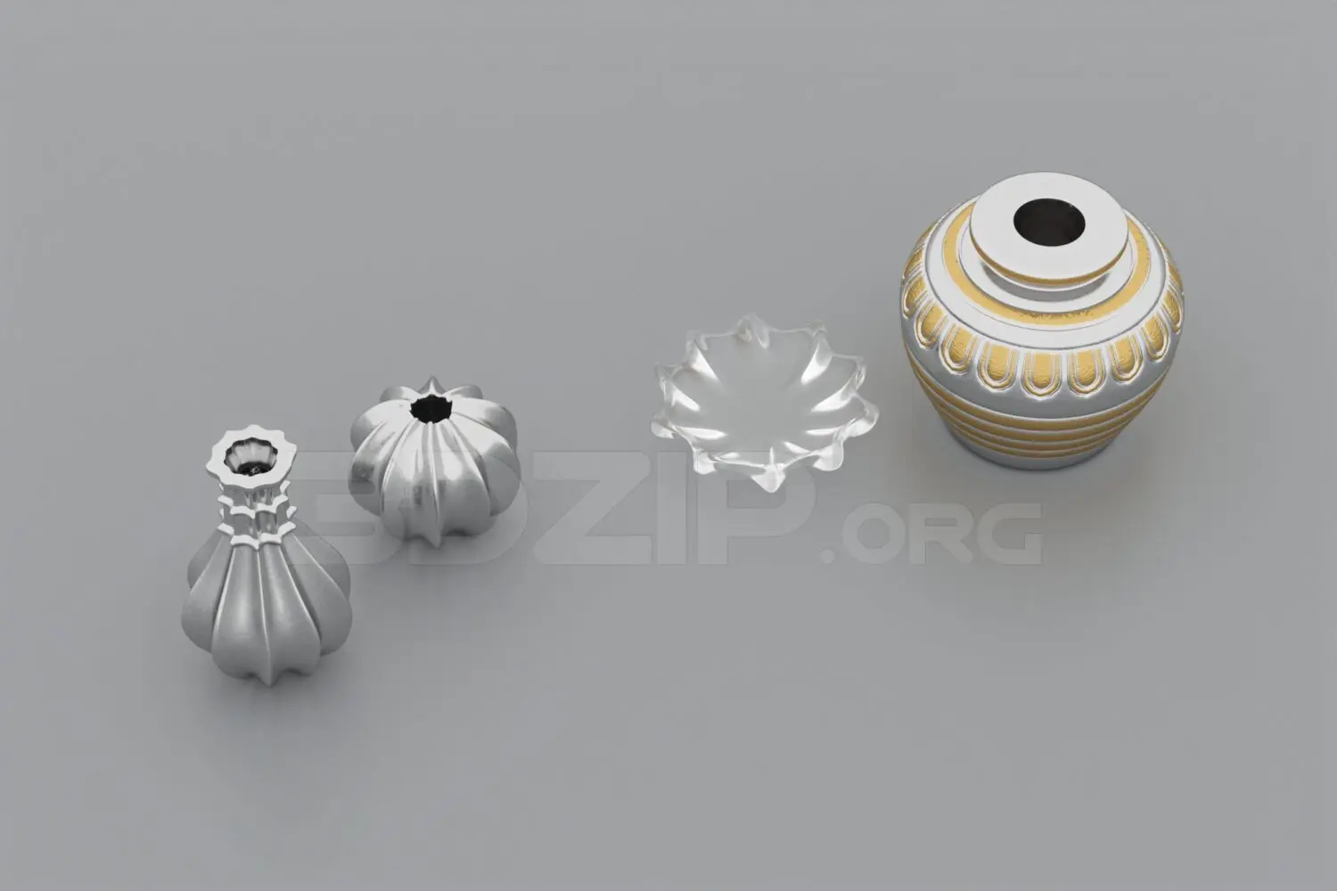 Vase — preview 1, by Long Dinh (3dzip, CC0)