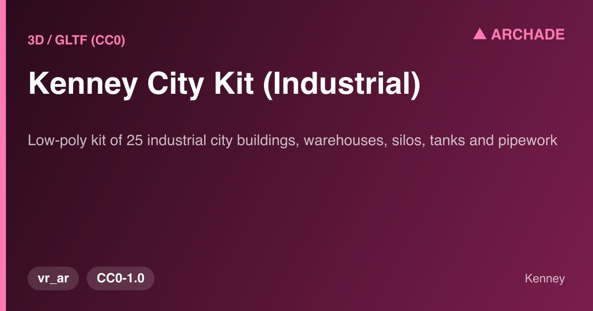Kenney City Kit (Industrial)