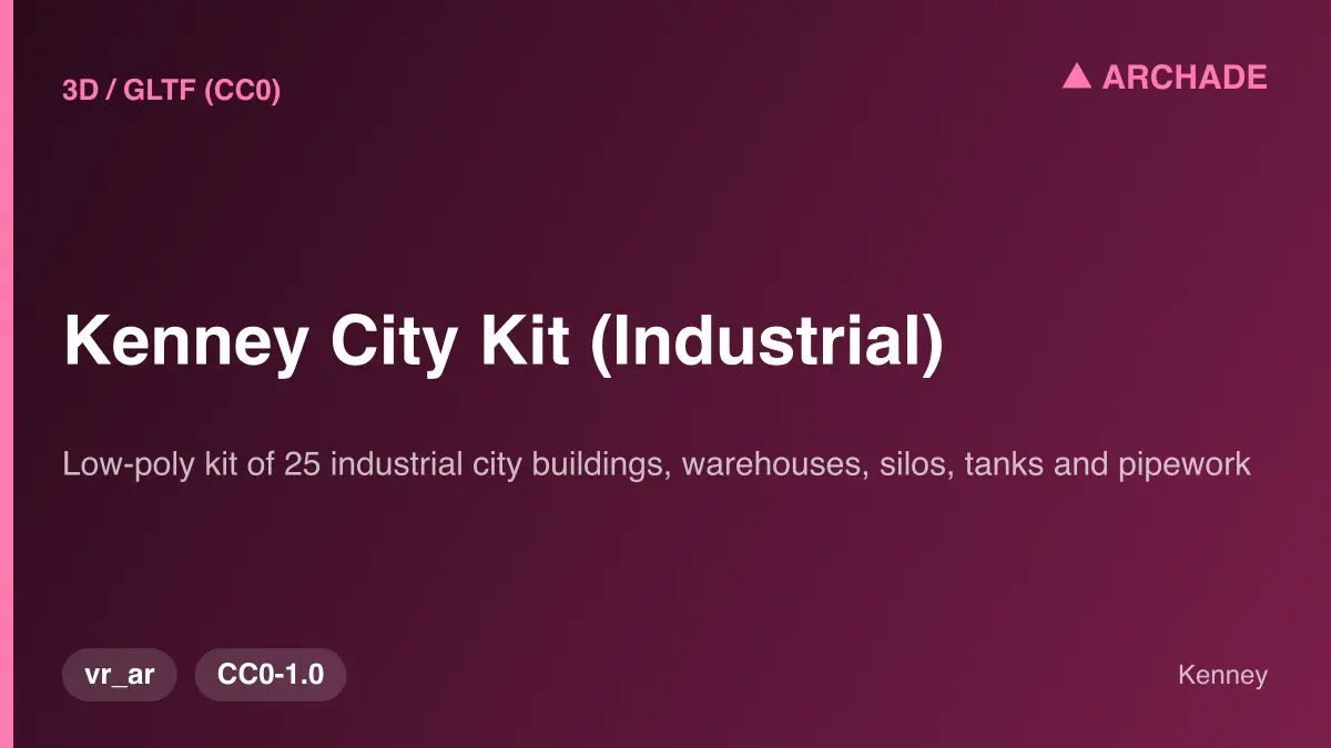 Kenney City Kit (Industrial) — preview 1