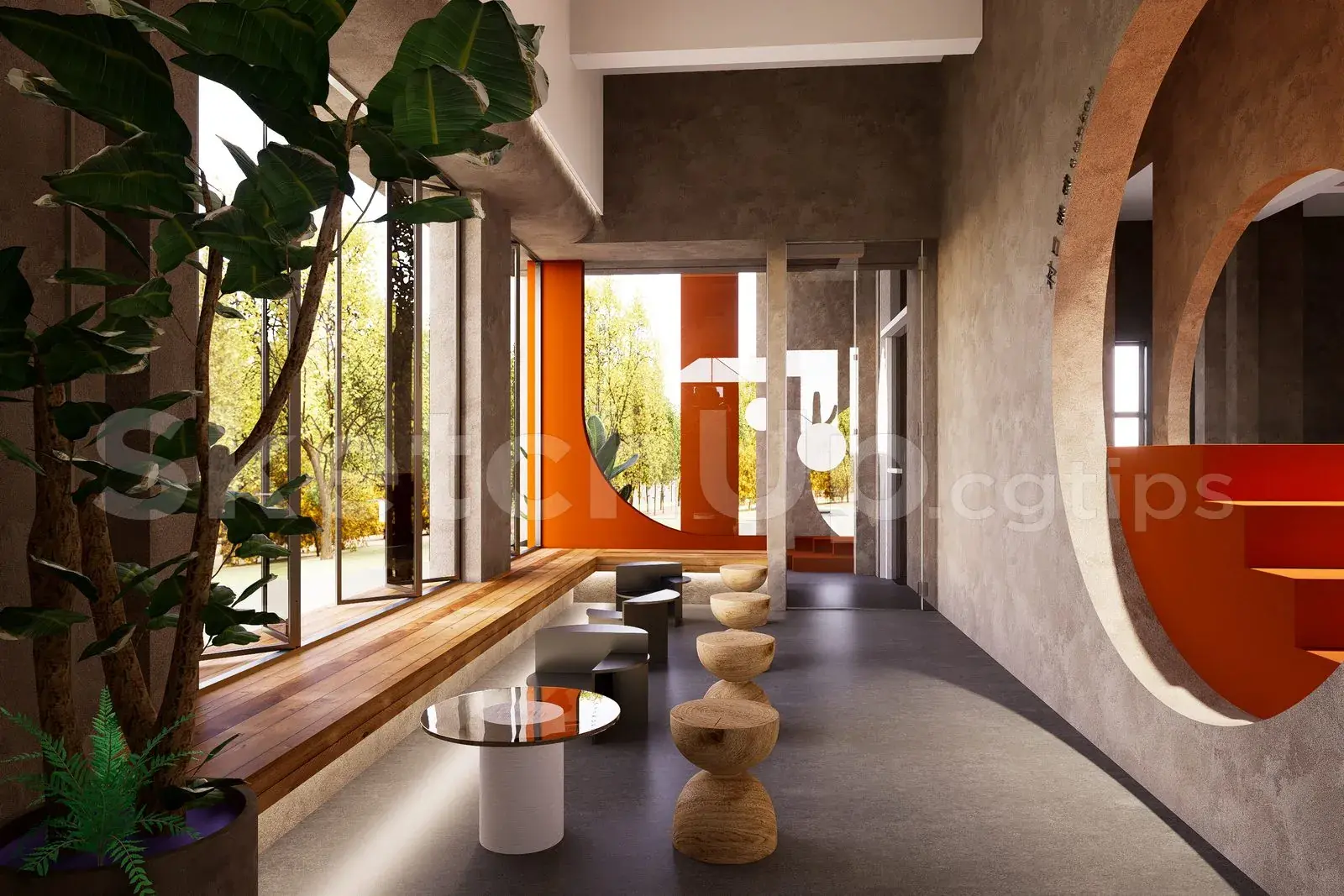 Coffee Room Interior