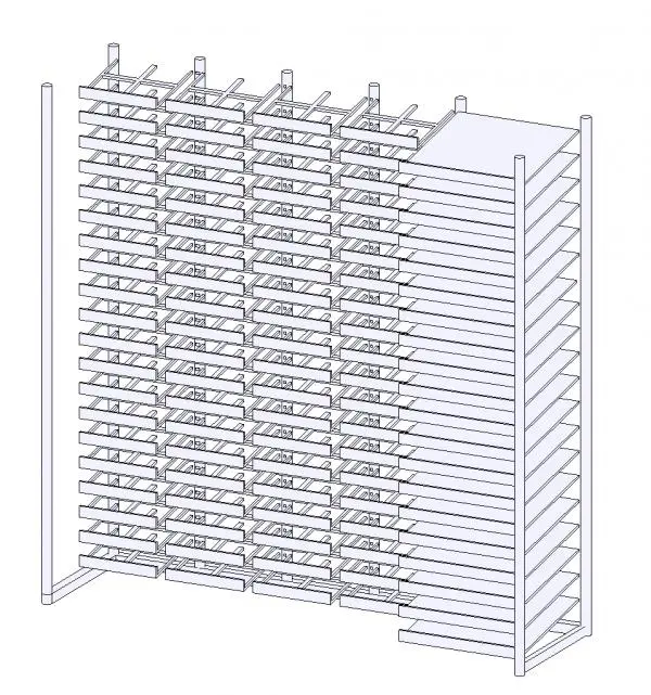 Paper Display Rack — preview 1, by Myself (RevitCity, CC0)
