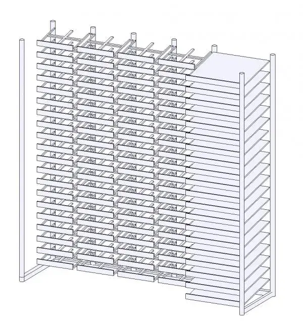 Paper Display Rack