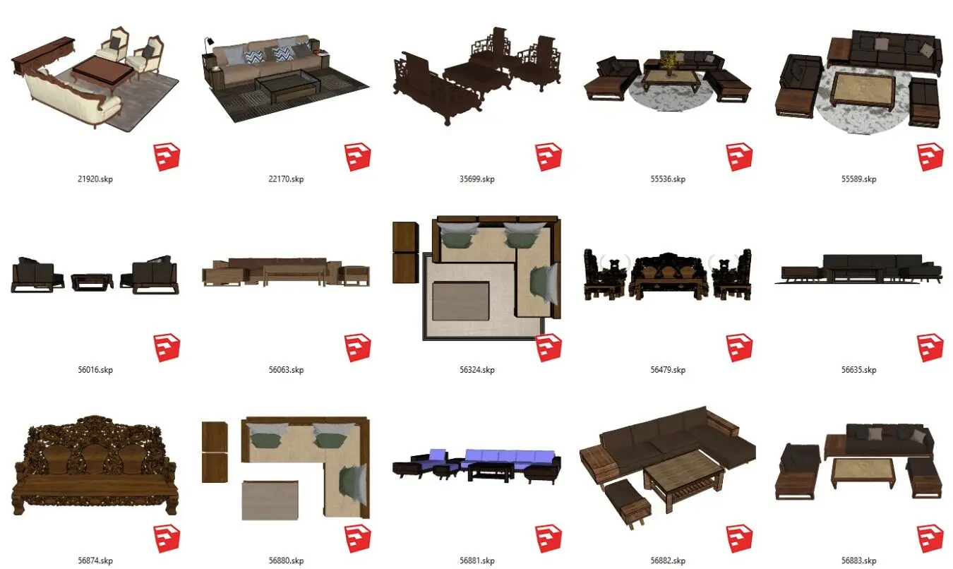 Wooden Sofas — preview 1 (cgtips)