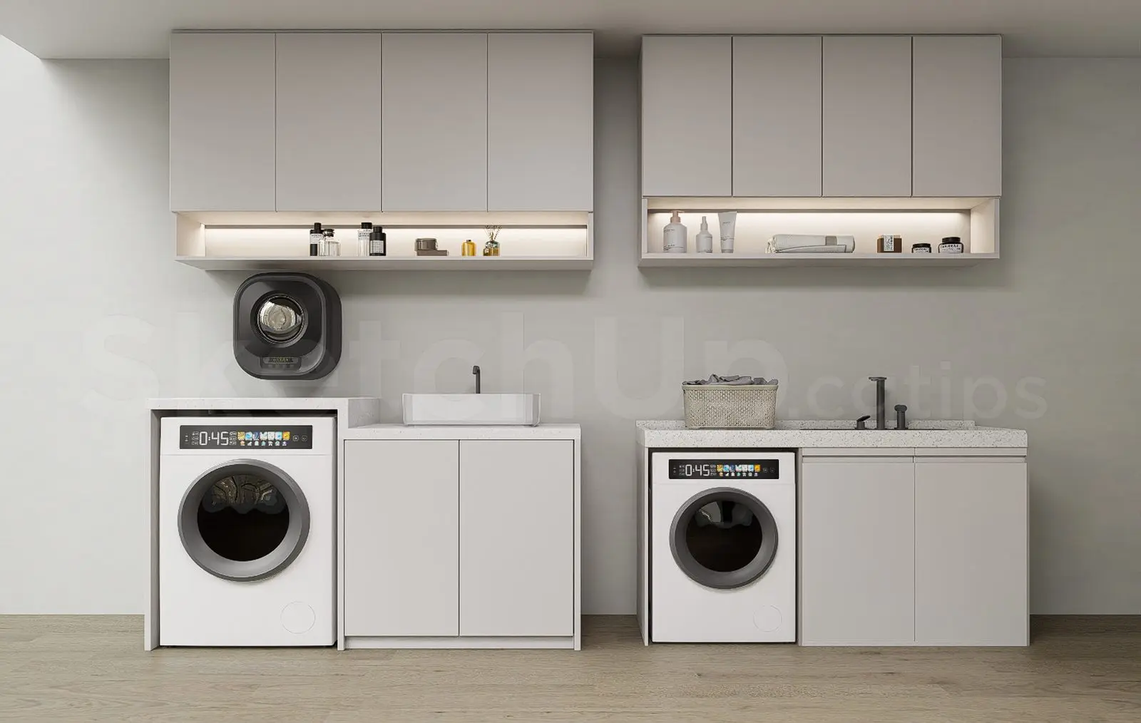 Modern Laundry Room — preview 1 (cgtips)