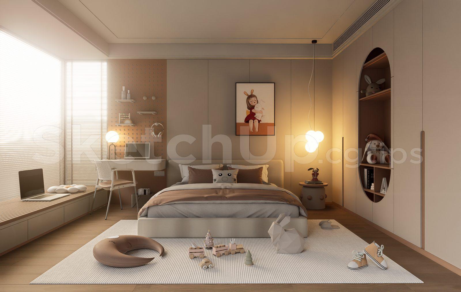 Kids Bedroom Interior