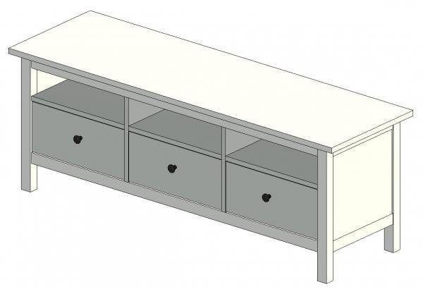 IKEA_Hemnes TV Uint