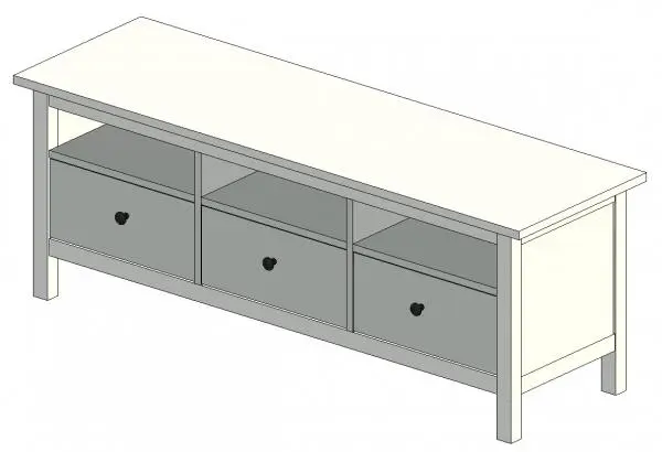 IKEA_Hemnes TV Uint