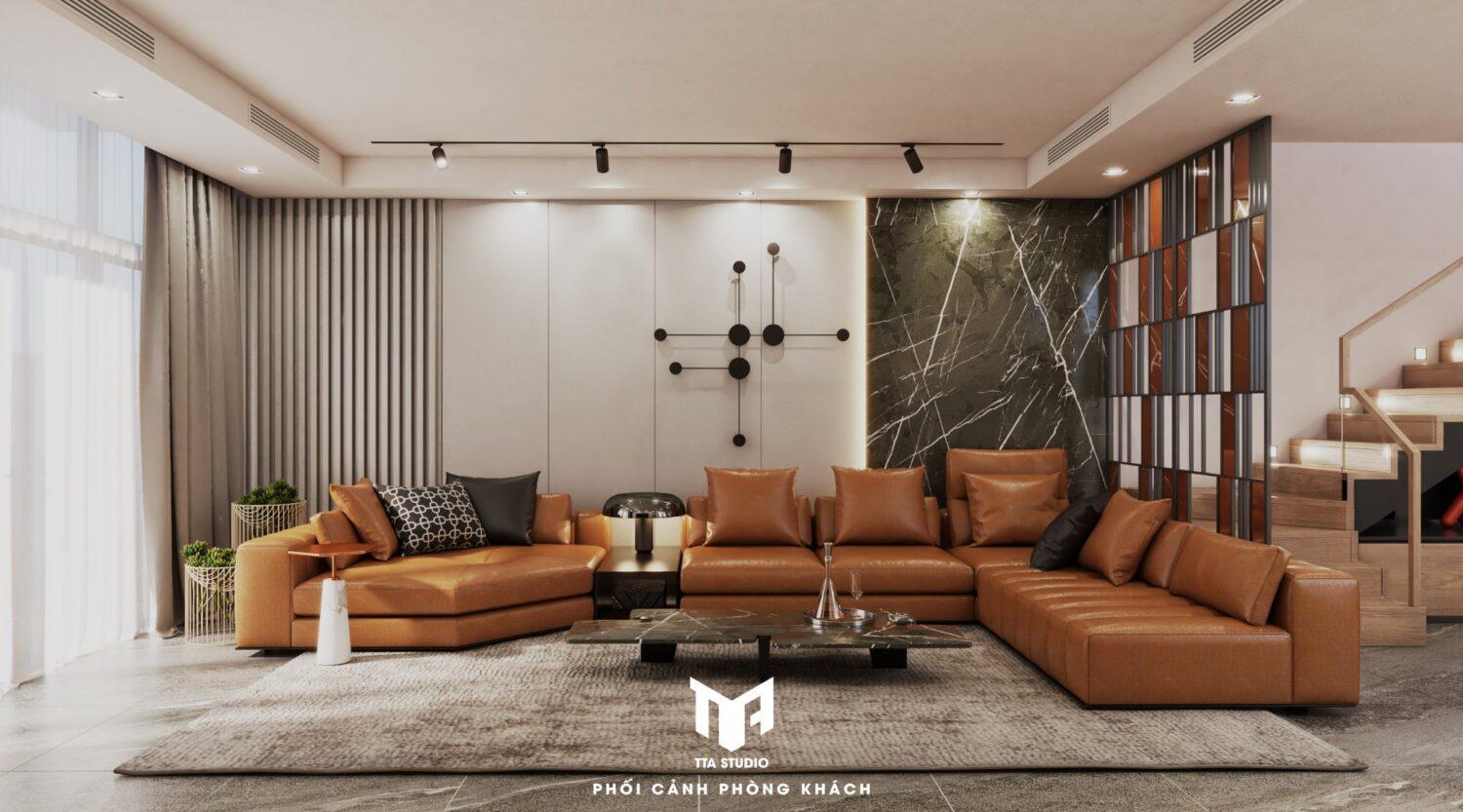 Living Room – Kitchen Interior