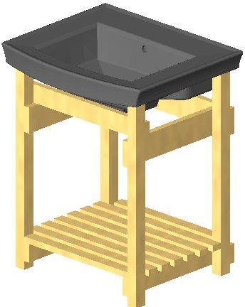 Vanity Cabinet for Archer Sink - Simple