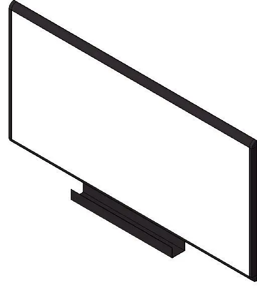 HermanMiller_ActionOffice_A3510_B-StyleMarkerBoard — preview 1, by Herman Miller (RevitCity, CC0)