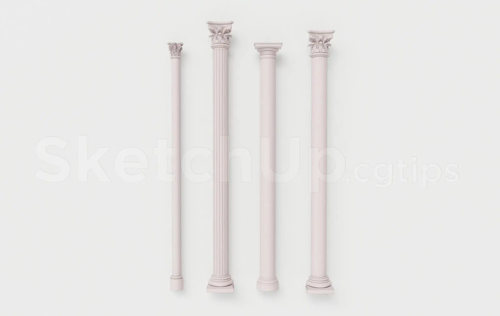 Classic Roman and Greek Columns