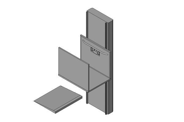Handicapped Lift for Shaftway