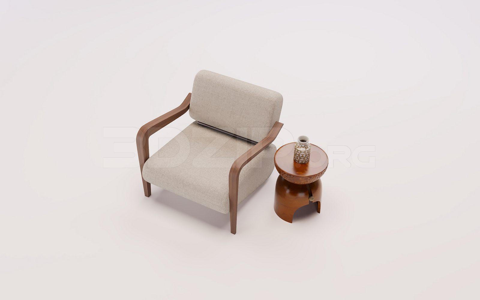 Armchair — preview 1 (3dzip)