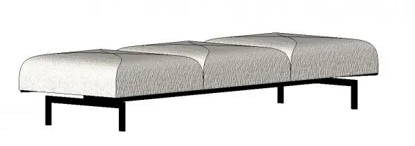 Avio 3 Seat Bench