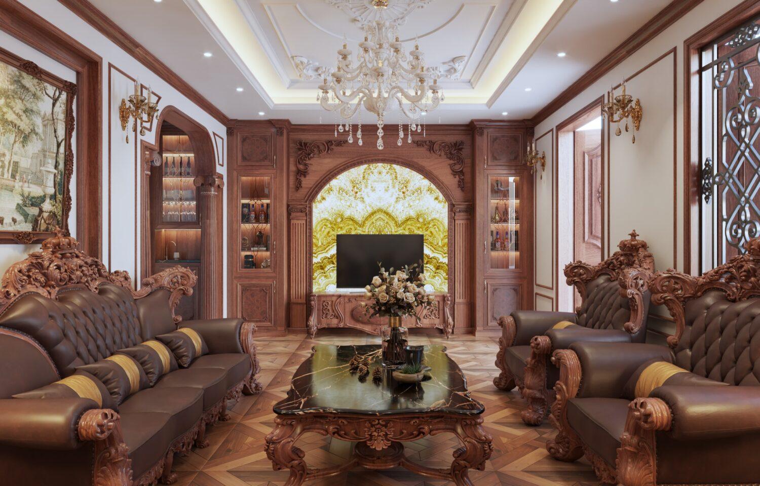 Classic Living Room Interior