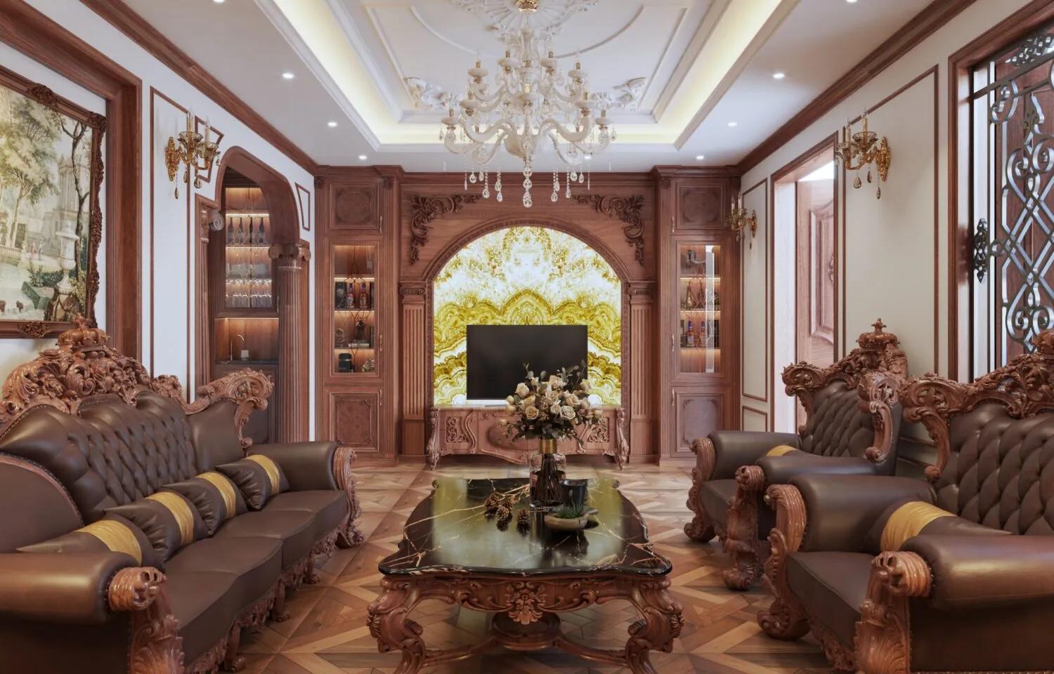 Classic Living Room Interior