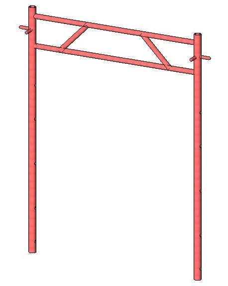 Telescopic Shore Brace Frame