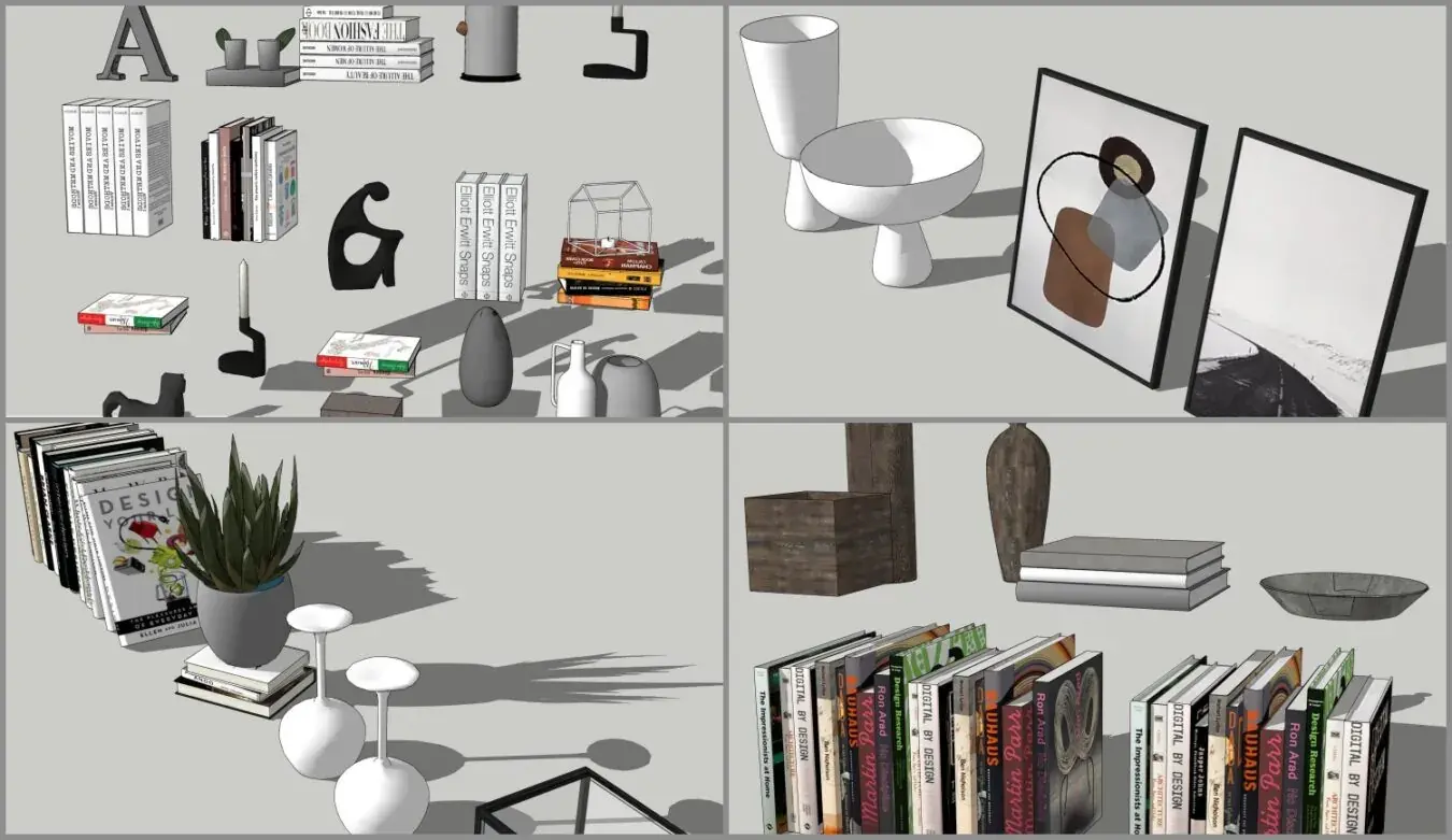Combo Decor On Self