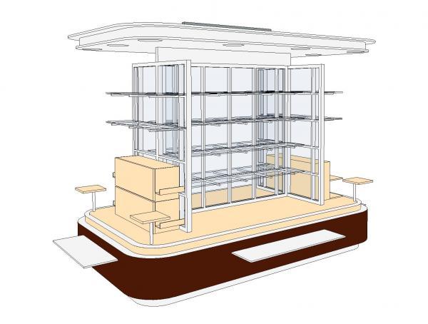 Kiosk - Parametric model