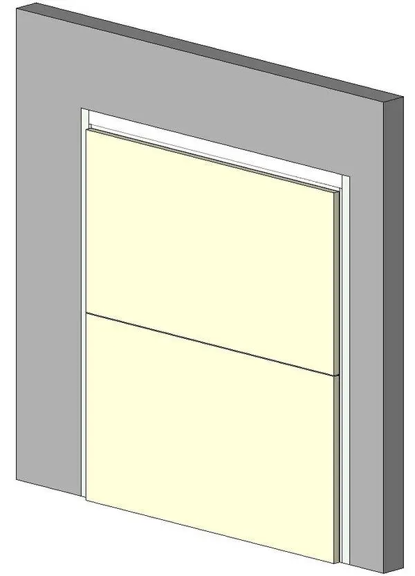 Horizontally Opening Freight Elevator Doors