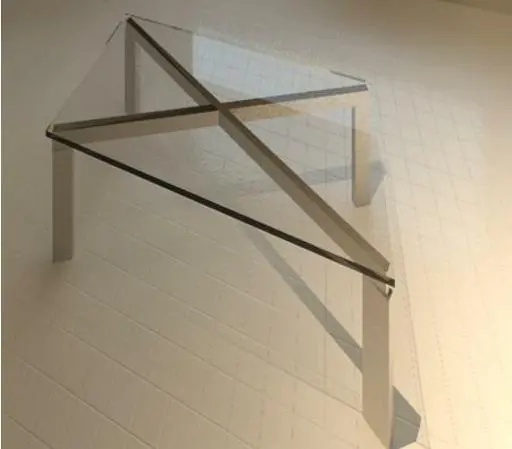 Coffee table rectangular glass — preview 1, by amarasca (RevitCity, CC0)