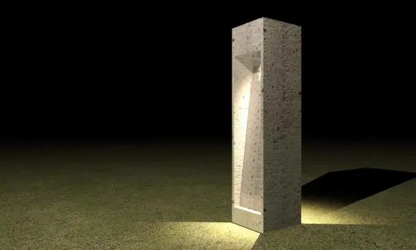 External Concrete Garden Light