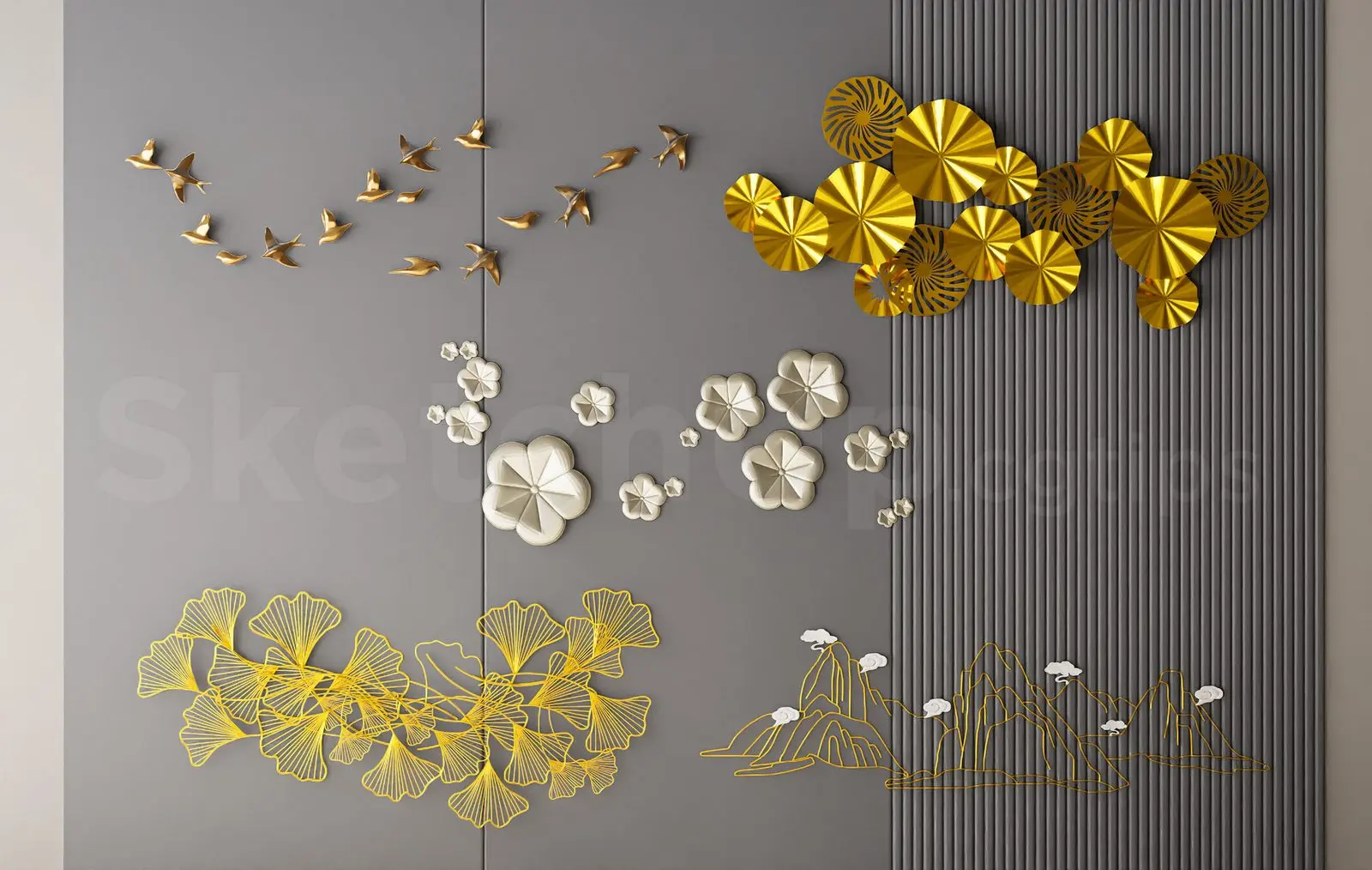 Wall Decoration — preview 1 (cgtips)