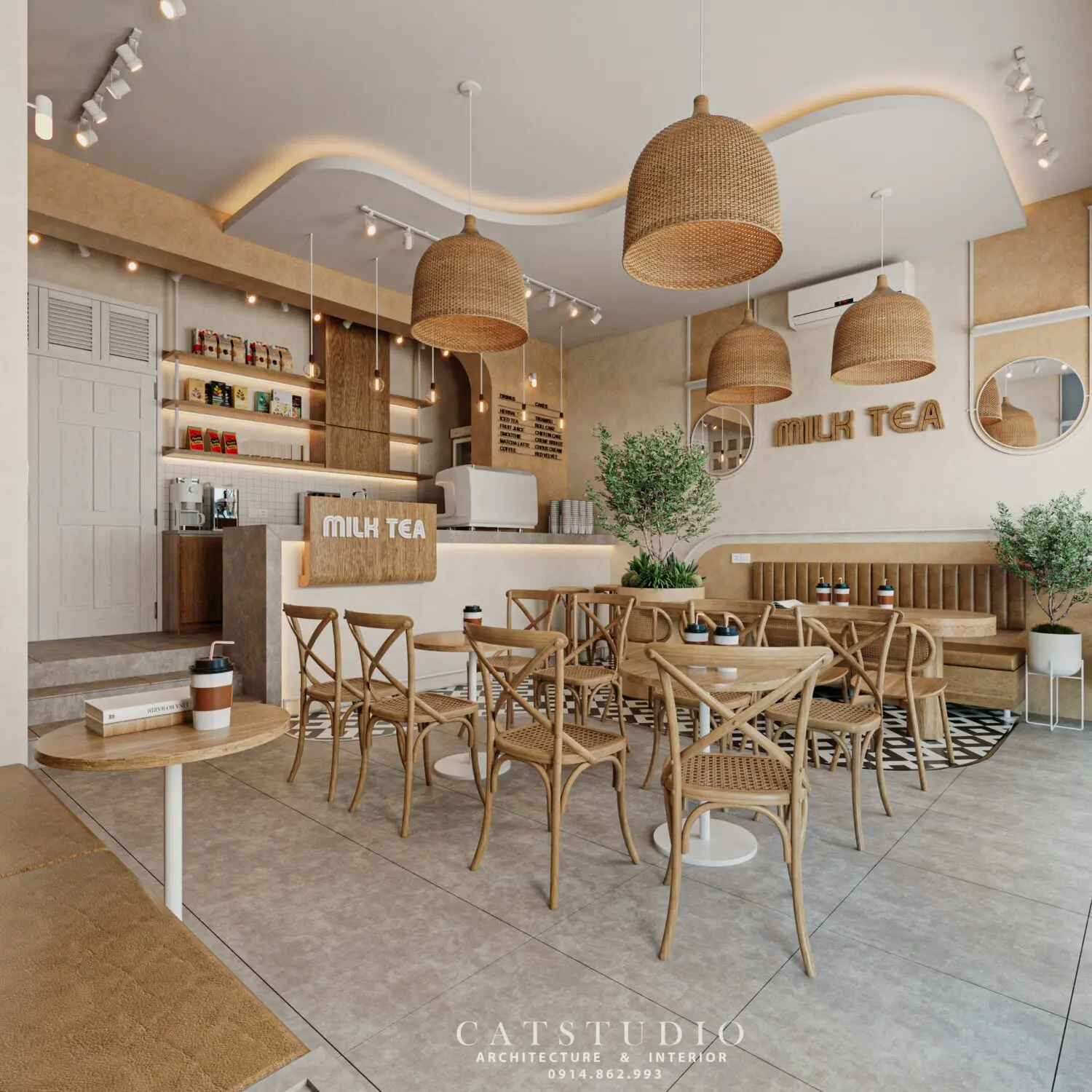 Milk Tea Interior