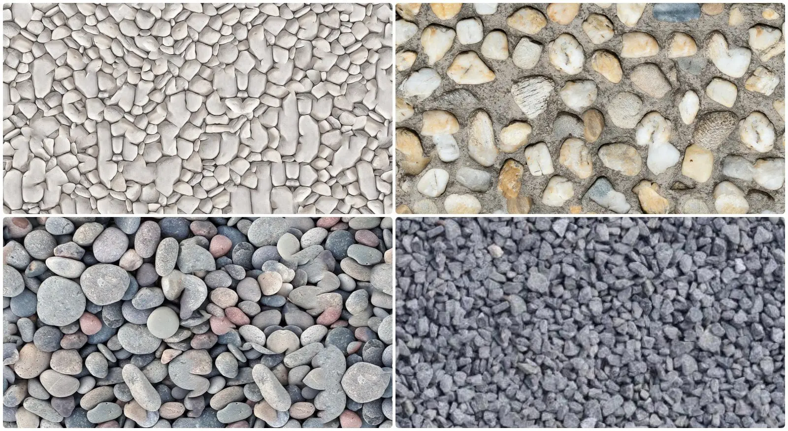 Pebble & Gravel Texture Maps – High Resolution — preview 1 (3dzip)