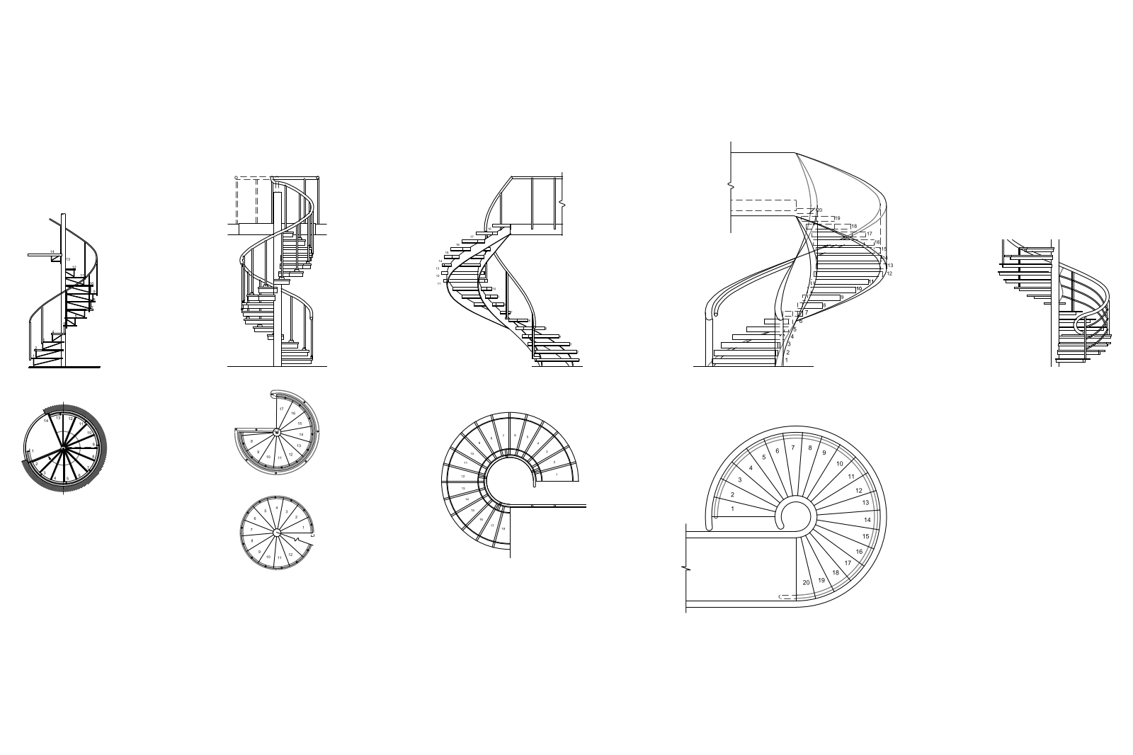 Spiral staircase