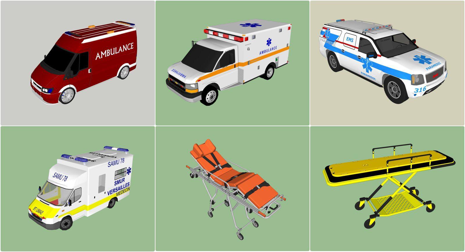Ambulance, Stretcher