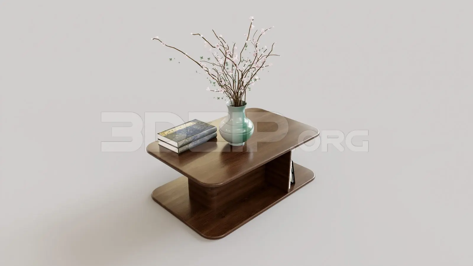 Tea Table — preview 1 (3dzip, CC0)