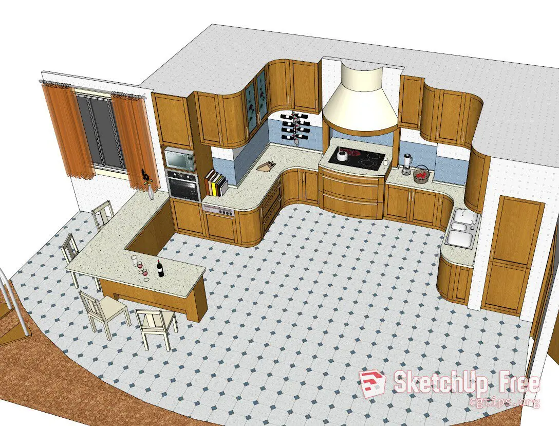Kitchen — preview 1 (cgtips)