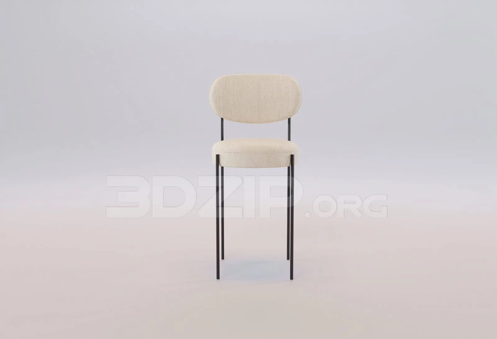 Bar Stool — preview 1 (3dzip, CC0)