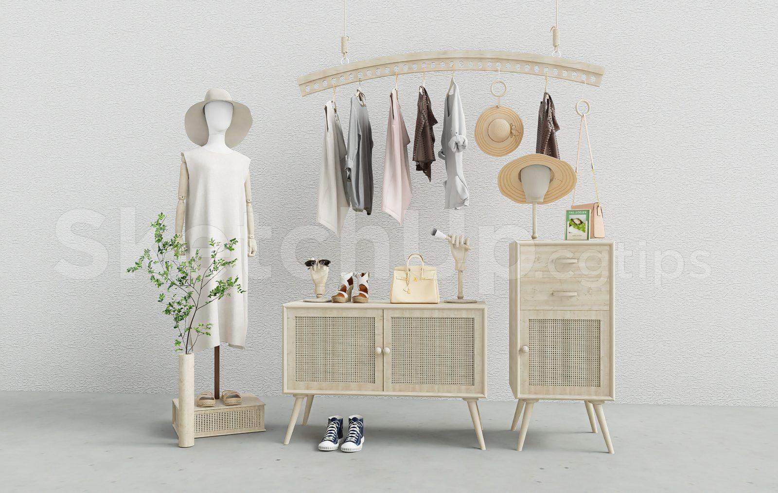 Clothing Store Furniture Collection