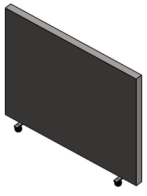 Rolling Pin-up Partition Wall