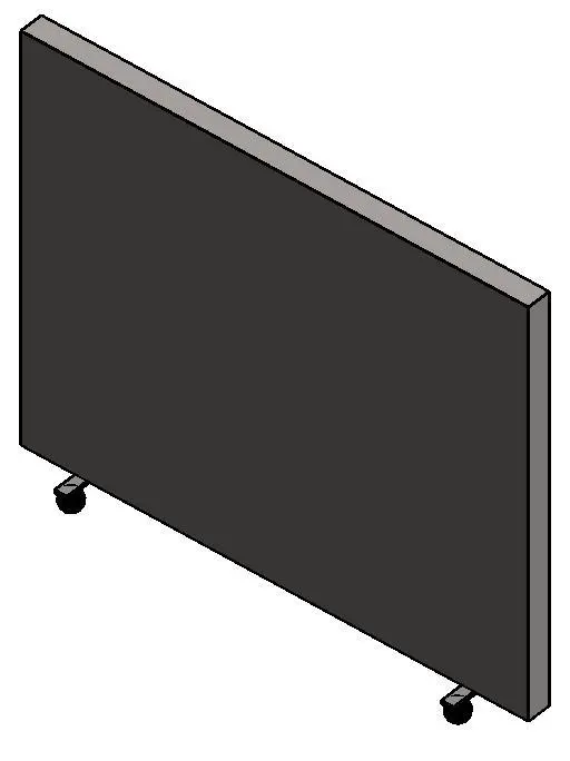 Rolling Pin-up Partition Wall