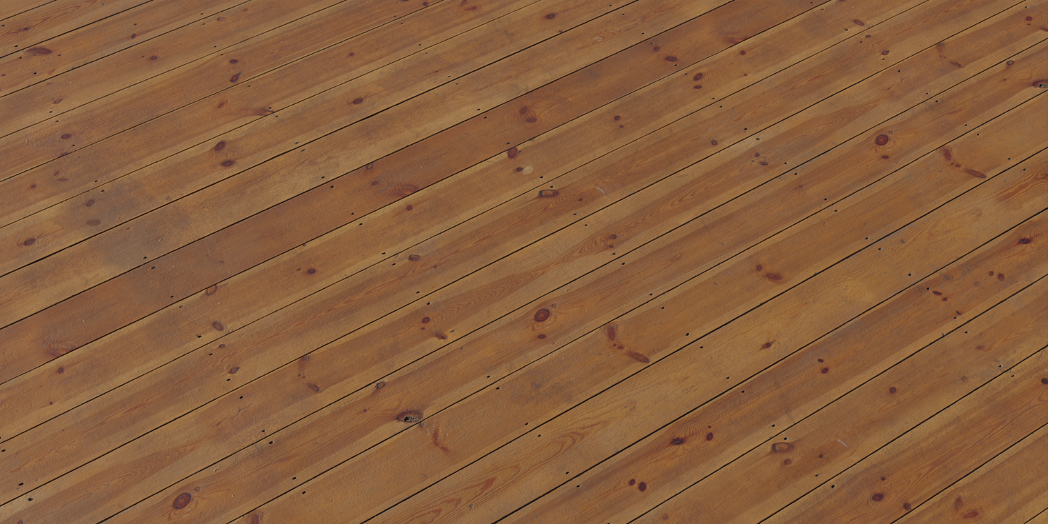 Wood Floor Worn