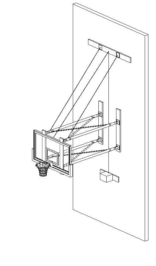 Folding Basketball Hoop