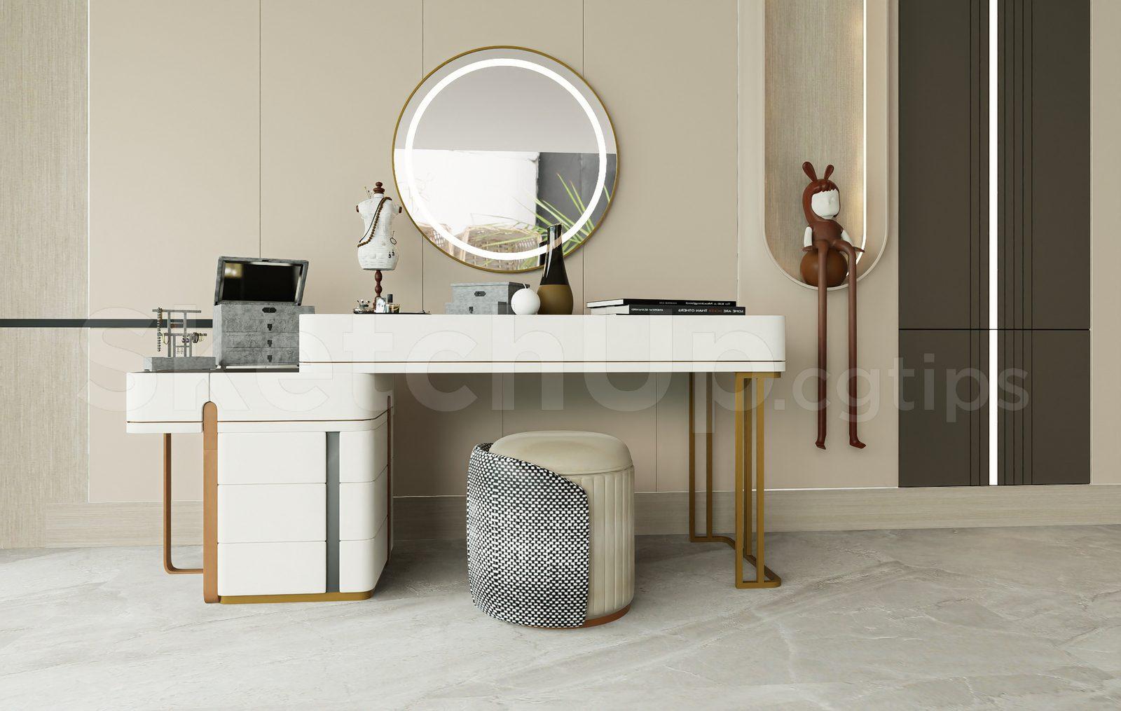 Makeup Table