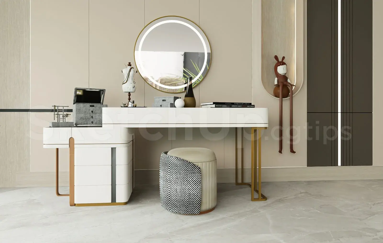 Makeup Table