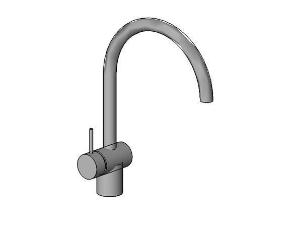 Gooseneck Basin Mixer